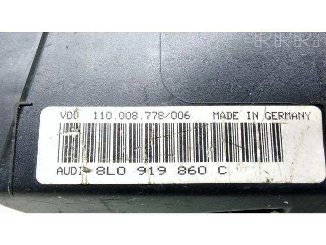 Панель приборов 8L0919860C, 110008778006   Audi A3 S3 8L       
