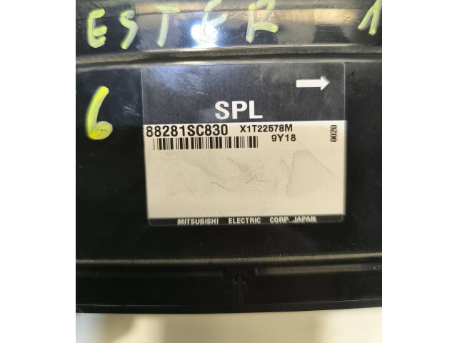 Блок управления 88281SC830, X1T22578M Subaru Forester SH