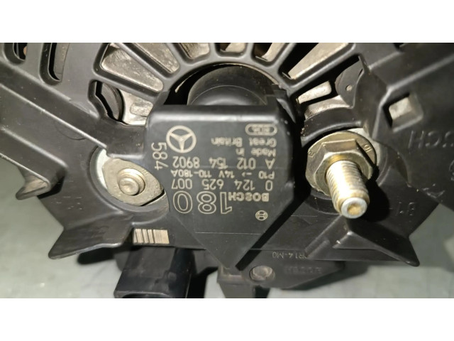 Генератор 0124625007, ALTERNADOR   Mercedes-Benz A W176 2.1     