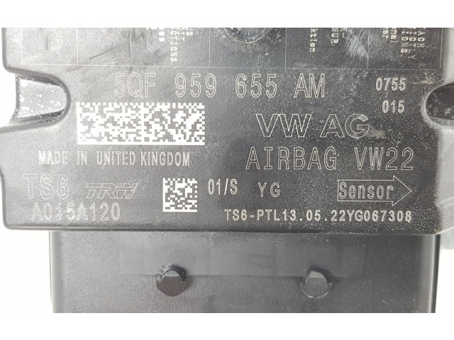 Блок подушек безопасности 5QF959655AM, 5QF959655AM   Seat Ibiza V (KJ)