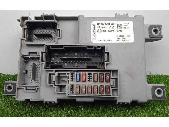 Модуль управления BSM 01363580080 Citroen Nemo