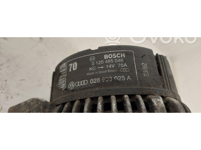 Генератор 028903025A, 0120485046 Volkswagen PASSAT B4 1.9