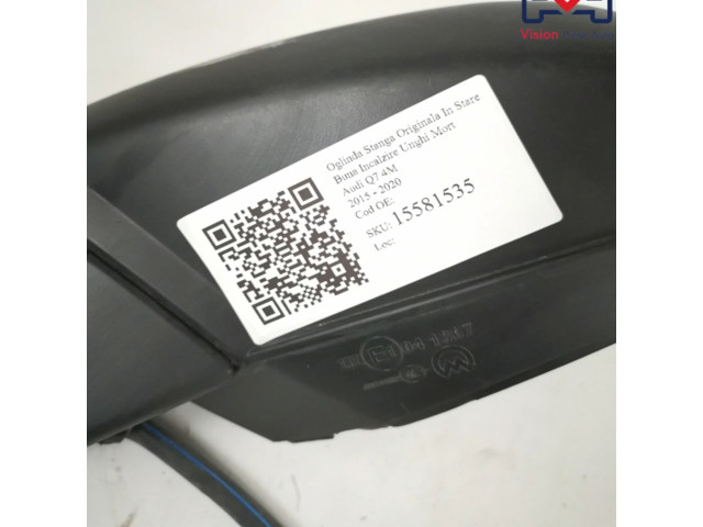 Zpětné zrcátko Audi Q7 4M 2015