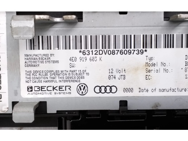 Дисплей    4E0919603K   Audi A8 S8 D3 4E