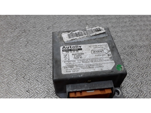 Блок подушек безопасности 550539200, 9628740380 Peugeot 306