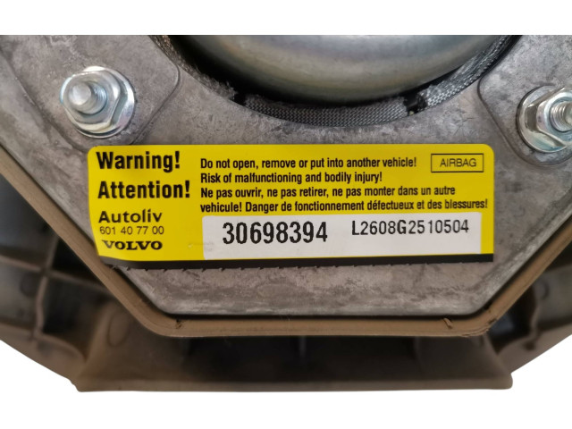 Подушка безопасности водителя 30698394, 601407700   Volvo XC90