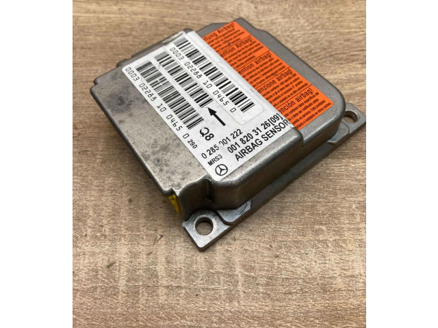 Блок подушек безопасности 0018203126, 0285001222 Mercedes-Benz A W168