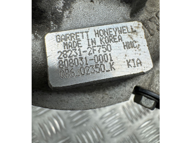 Turbodmychadlo Турбина 282312F750, 8080310001 Hyundai Santa Fe D4HB