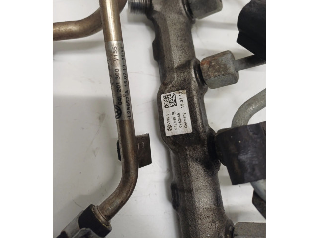 Топливная рампа 04L089B, CRB Skoda Octavia Mk3 (5E)