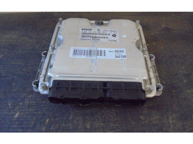 Блок управления двигателя 56044352AC, 0281011278 Jeep Cherokee III KJ