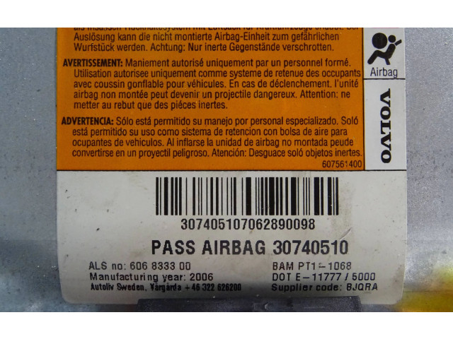 Подушка безопасности пассажира 30740510   Volvo XC90