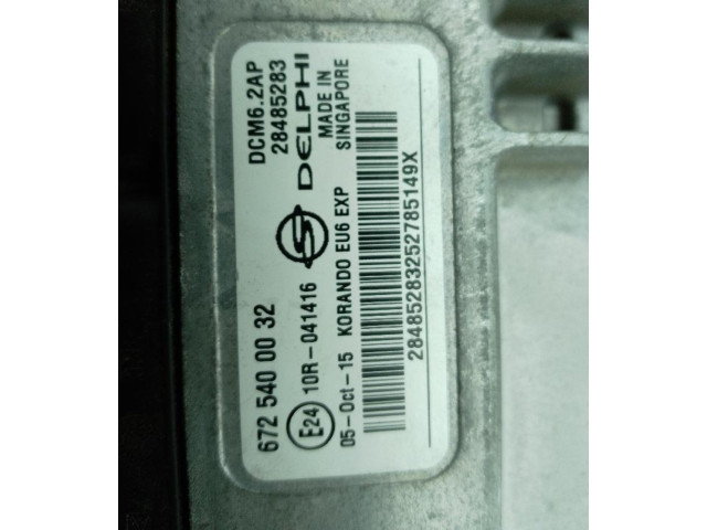 Блок управления 6725400032 SsangYong Korando