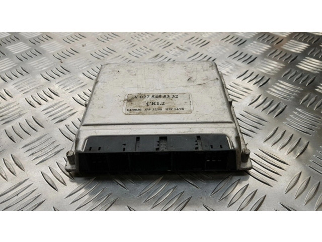 Блок управления двигателя A0275455332 Mercedes-Benz A W168