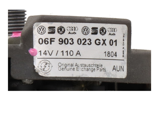 Генератор 06F903023GX Skoda Fabia Mk2 (5J)