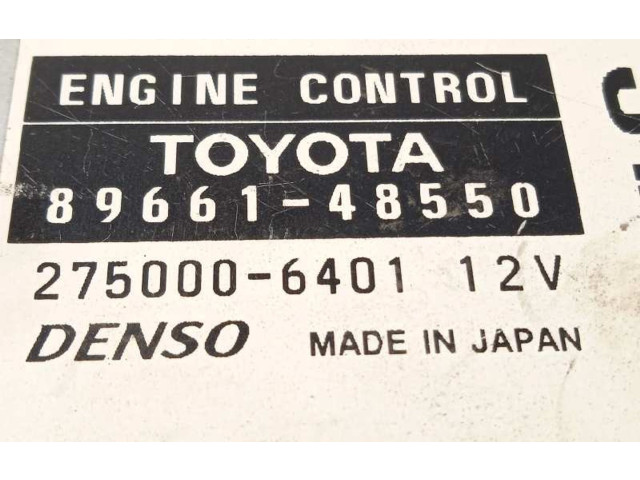 Блок управления двигателя 8966148550, 2750006401 Lexus RX XU10