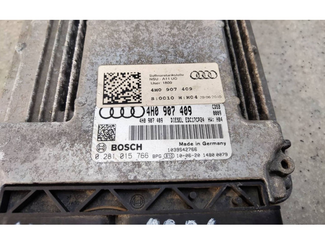 Řídící jednotka 4H0907409, 0281015766   Audi A8 S8 D4 4H 2010