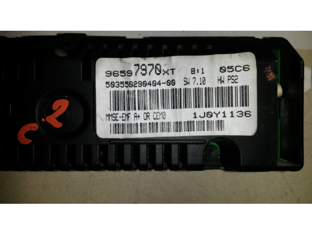 Дисплей 96597970XT, 50355029040400 Citroen C2