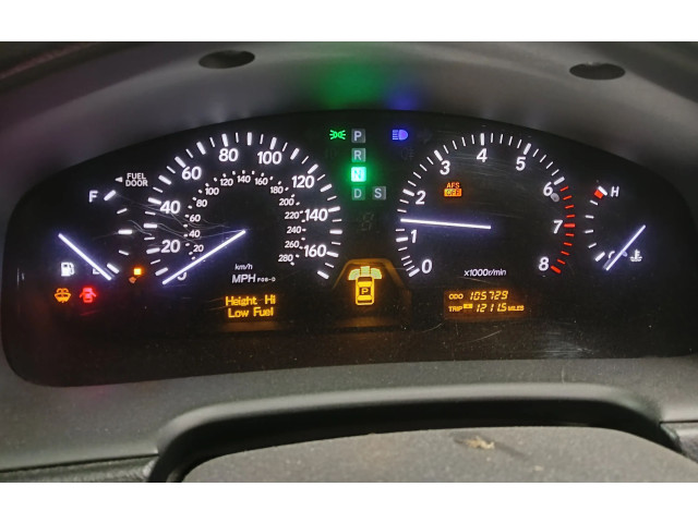 Панель приборов 8380050240, 2574203731 Lexus LS 430