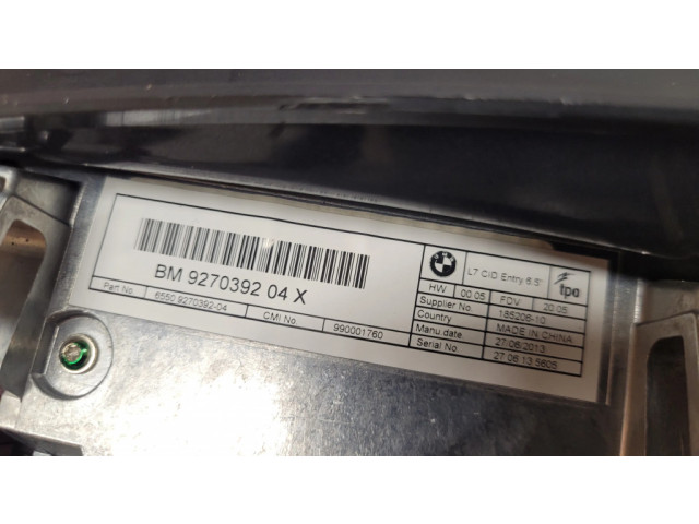 Дисплей BM927039204, 6550927039204 BMW 1 F20 F21