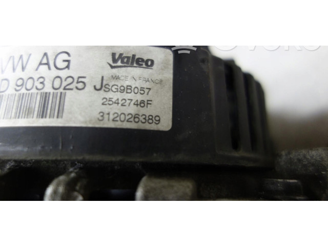 Генератор 03D903025   Skoda Fabia Mk2 (5J)      