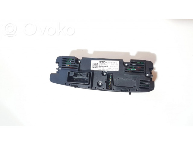 Блок управления климат-контролем 4G0919158Q, A2C91427100   Audi A6 Allroad C7