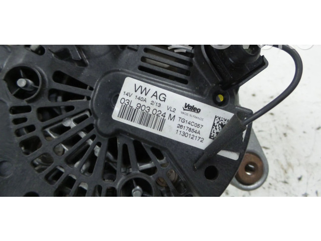 Генератор 03L903024M Volkswagen Touran II