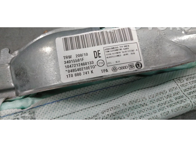 Боковая подушка безопасности 1T0880741K, 1T0880741M   Volkswagen Touran II