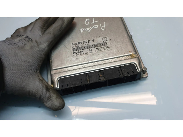 Блок управления двигателя A0001533179, 0281010426 Mercedes-Benz A W168