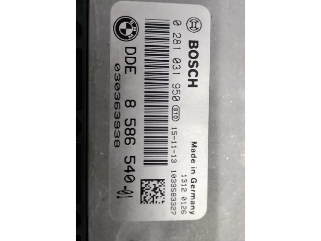 Řídící jednotka 8586540 BMW 4 F36 Gran coupe 2016