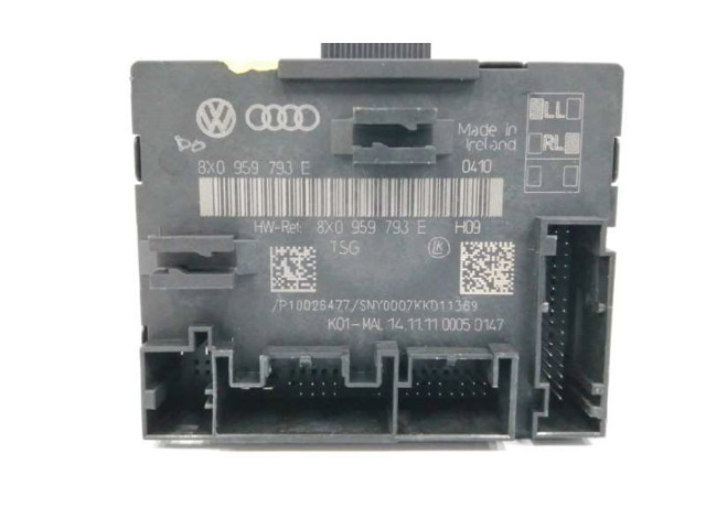 Блок комфорта 8X0959793E Audi Q3 8U