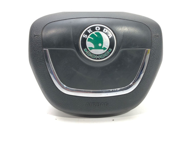 Подушка безопасности водителя 1Z0880201AK   Skoda Octavia Mk2 (1Z)