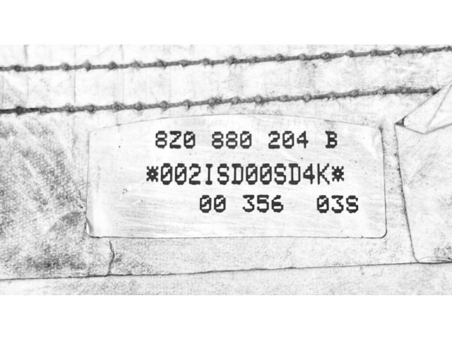 Подушка безопасности пассажира 8Z0880204B Audi A2