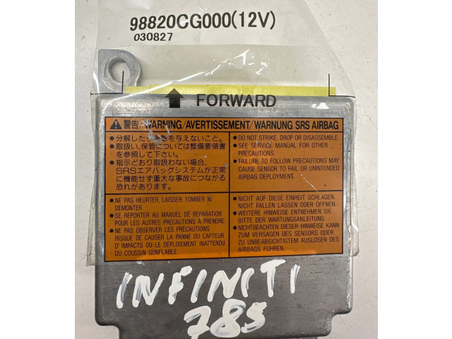 Блок подушек безопасности 98820CG000, 030827 Infiniti FX