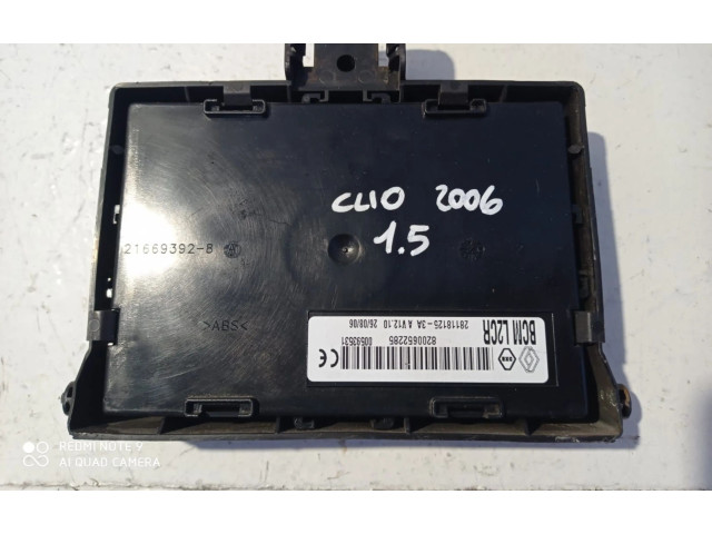 Блок комфорта 8200652285, 8200652285   Renault Clio III   