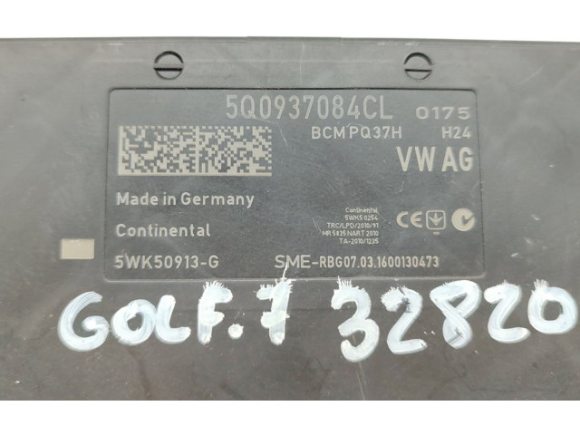 Блок управления 5Q0937084CL Volkswagen Golf VII