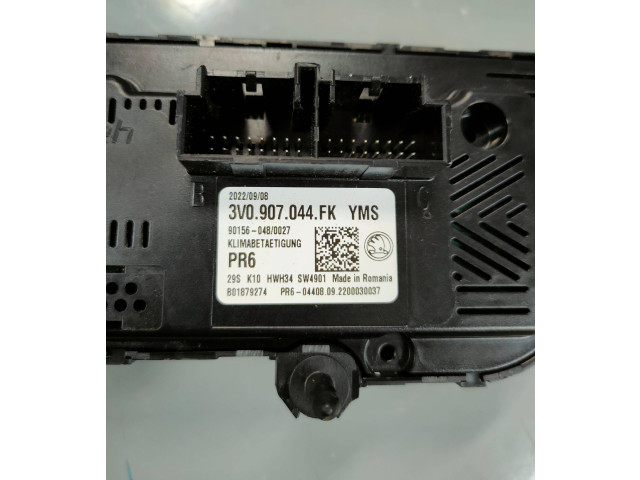 Блок управления климат-контролем 3V0907044FK   Skoda Superb B8 (3V)