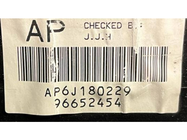 Přístrojová deska Chevrolet Aveo 2007 96652454, AP6J180229