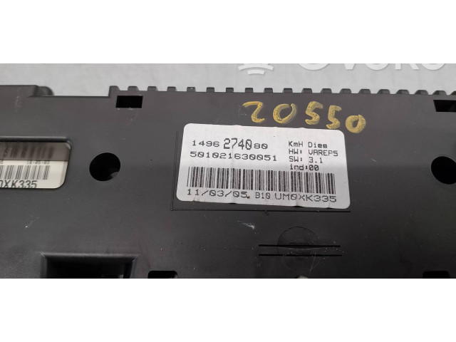 Панель приборов 1496274080, 501021630051 Citroen C8