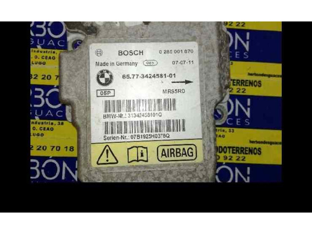 Блок подушек безопасности 0285001870   BMW X3 E83