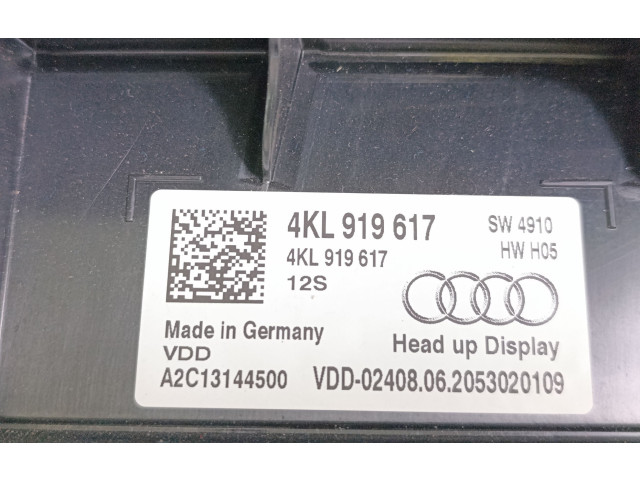 Дисплей    4KL919617   Audi e-tron