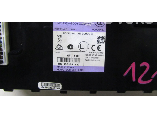 Блок управления 8771034521 SsangYong Korando