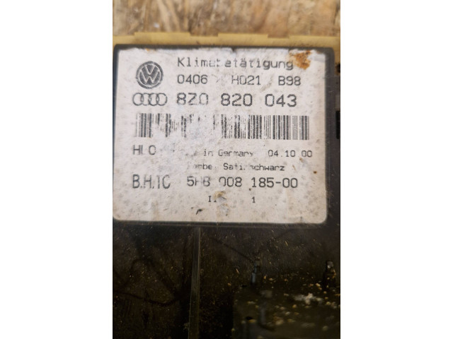 Блок управления климат-контролем 8Z0820043, H021B   Audi A2