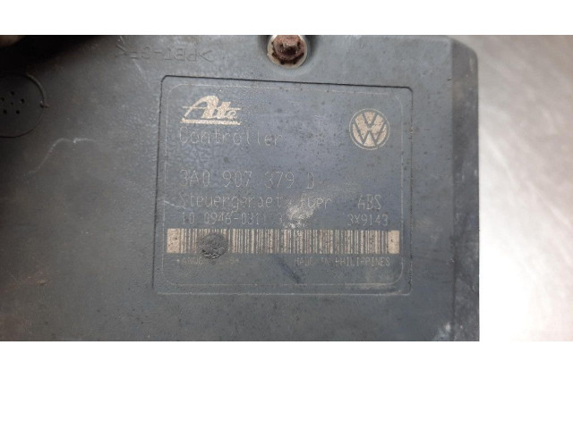 Блок АБС 3A0907379D, 3A0907379D Volkswagen Golf III 1992 - 1997 года