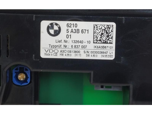 Přístrojová deska BMW X1 F48 F49 2014 62105A3B671