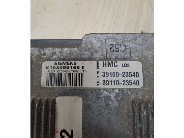 Блок управления двигателя 3910023540, 3911023540   Hyundai Coupe