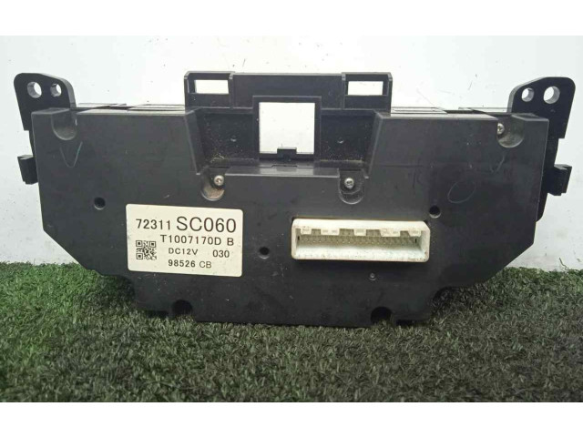 Модуль блока управления кондиционером 72311SC060   Subaru Forester SH