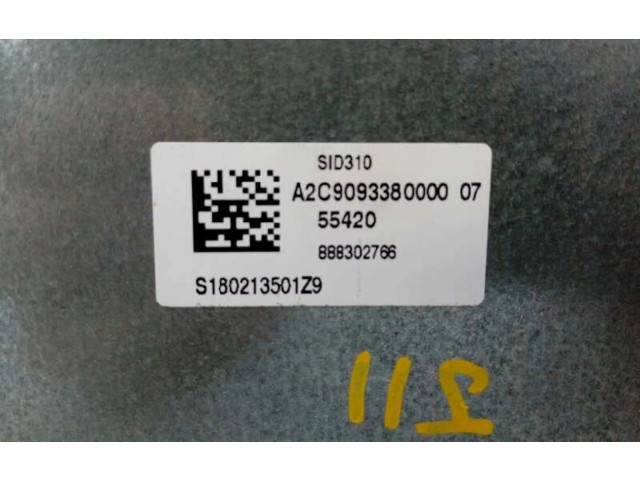 Řídící jednotka 888302766, A2C9093380000   Nissan Qashqai 2018