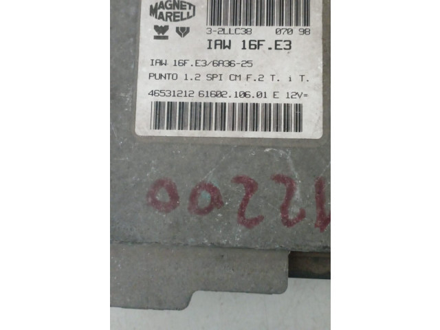 Řídící jednotka IAW16FE3, IAW16FE3 Fiat Punto (188) 2002