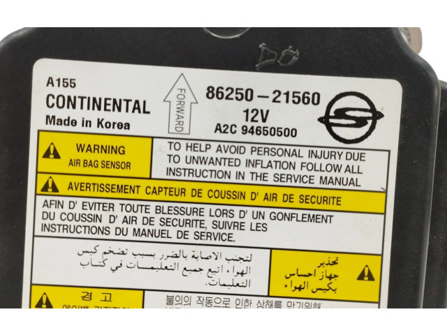 Блок управления надувных подушек SsangYong Rodius - года 8625021560, A2C94650500