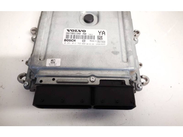 Блок управления двигателя 30785100ab, 0281012765   Volvo S80